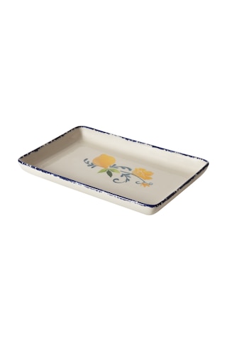 Mudo Home Limon Sunum Tabağı 27x17cm Çok Renkli