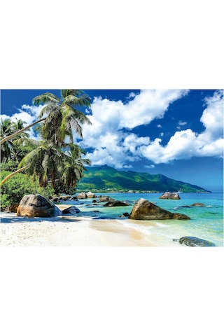 Educa 1500 Parça Seyşeller Deniz Vce Doğa Manzarası Puzzle - 19564 - Seychelles