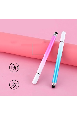 Microcase AL4765 2 İn 1 Disk Uçlu Stylus Kalem Pembe