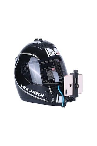 Outfire Telefona İle Uyumlu Kask Çene Bağlantı Aparatı-mavi Siy