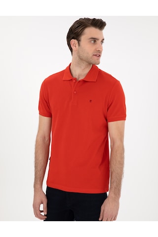 Pierre Cardin Erkek Kırmızı Tişört Basic 50306448-vr030 Kırmızı