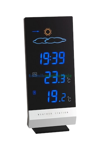 Tfa Lumax Saatli. Kablosuz İç ve Dış Sıcaklık Ölçer. Termometre