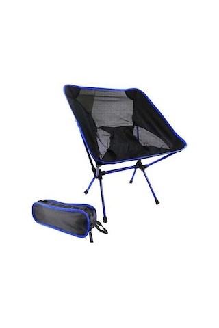 Novahub Açık Kamp Salonu Plaj Sandalyesi, Koyu Mavi, Boyut:katlanır Mor Sandalye Mor