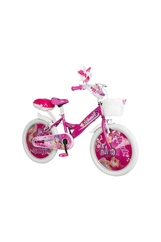 Tommybike Kız Bisikleti 7-10 Yaş Çocuk Bisikleti 20 Jant Bisiklet Kapaklı Pembe