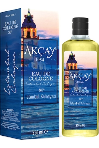 Akçay İstanbul + Japon Kiraz Çiçeği + Mandalina + Tütün Kolonyası 4 x 250 ML