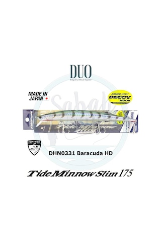 Duo Tide Minnow Slim 175 Dhn0331 Barracuda Hd