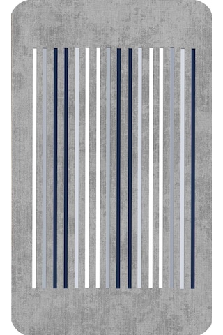 Rovigo Home Baskılı Kaymaz Taban 2 Li Banyo Paspas Takım Rvg5227-100X60-60X50 Çok Renkli
