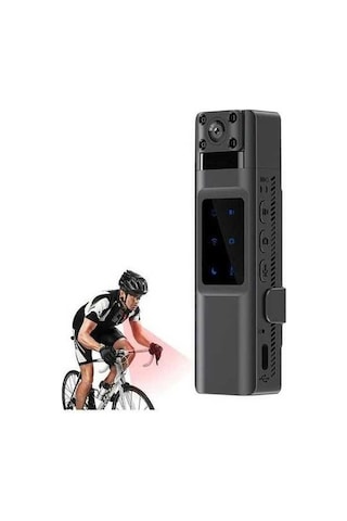 Ulzyvf Taşınabilir Wifi Aksiyon Kam. - 1080p Hd, 10 Saat Kayıt, Su Geçirmez, Gece Görüşlü Siyah