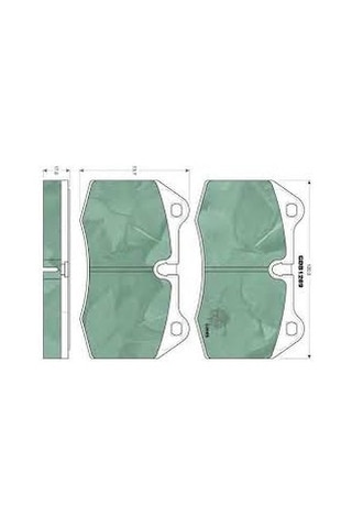 Bmw E38 7Seri 1994-2001 / Bmw E34 M5 / E31 8 Seri 92-99 Ön Balata