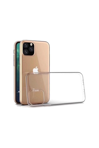 İphone 11 İçin Uyumlu Darbe Emici Yumuşak Ultra İnce Sararmaz Şeffaf Kılıf