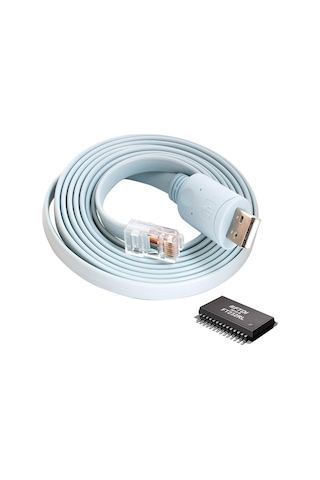 Usb 2.0 To Rj45 Cisco Konsol Kablo Ftdı Ft232rl Chipseli Cisco Uyumlu Kablo