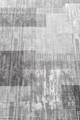 Raschel Carpet Oval Premium Yıkanabilir Leke Tutmaz Modern Gri Mutfak Halısı Özel Seri Kaymaz Taban Halı Çok Renkli
