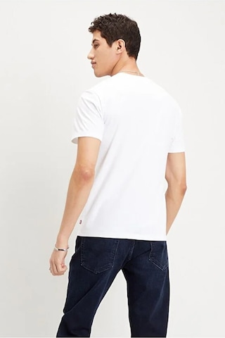 Levi's Erkek Bisiklet Yaka Beyaz T-shirt - 22489-0334 Beyaz