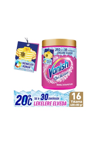 Vanish Kosla Leke Çıkarıcı Beyazlar İçin 1000 Ml Sıvı + Renkliler İçin 480 Gr Toz