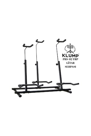 Klmp-02/03 Üçlü Gitar Sehpası / Üçlü Gitar Standı / Profesyonel