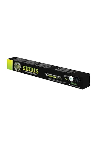 Sirius Nespresso Uyumlu Single Origin Kapsül Kahve Brasil-7 10 Kapsül