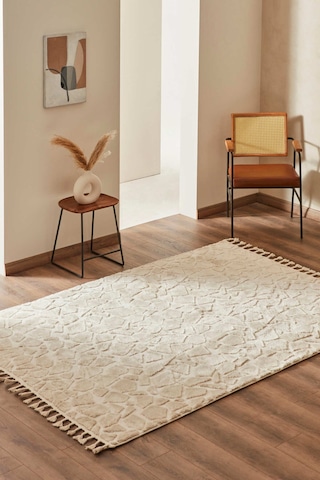 Kaşmir Halı 7/24 Moroccan Laila 160X230 CM Salon Mutfak Halısı Yolluk Kilim
