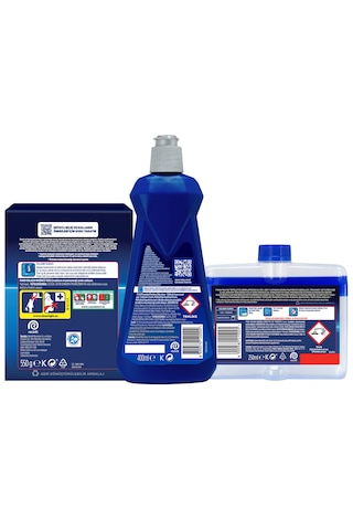 Finish Temizlik ve Bakım Seti (Parlatıcı 400 ML+ Makine Temizleyici Sıvı 250 ML+ Tuz 550 G)