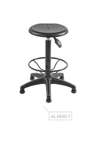 Monoblok Tablalı Tabure Çemberli Plastik Ayaklı Sabit Ayak