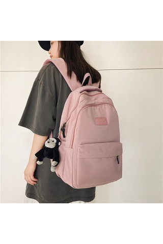 Dianziye Genç Kızlar İçin Şık Ve Dayanıklı Sırt Çantası - Hafif, Büyük Kapasiteli, Okul Ve Seyahat İçin Uygun Siyah