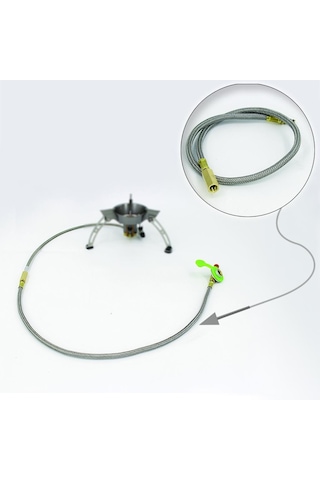 Homyl Açık Kamp Soba Gaz Düz Silindir Tank Çoğaltıcı Resim Gösterdiği Gibi Çok Renkli