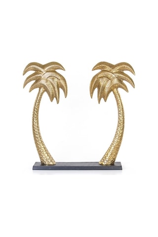 Euro Flora Metal Palmiye Dekor70X15X67 Cm