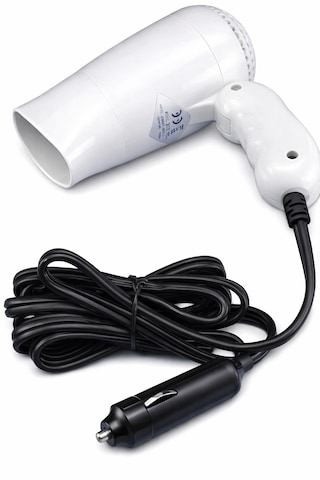 12 Volt 180w Çakmak Girişli Saç Kurutma Makinesi - Tekne Karavan Araç 12 Volt 180w Çakmak Girişli Saç Kurutma Makinesi - Tekne Karavan Araç