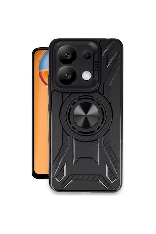 Xiaomi Redmi Note 13 Pro 5g Kılıf Lincoln Silikon - Siyah -