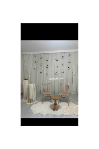 Mantar Sehpa Organize Model Ahşap