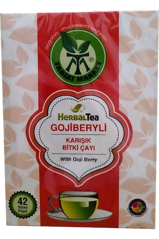 Tabiat Market Gojiberyli Karışık Bitki Çayı 42 Süzen Poşet 84 G