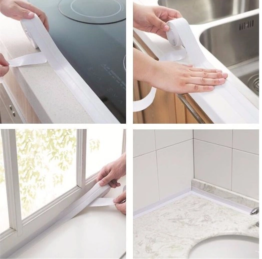 Beyaz Su Sızdırmaz Lavabo Kenar Bandı 3.2m 5332