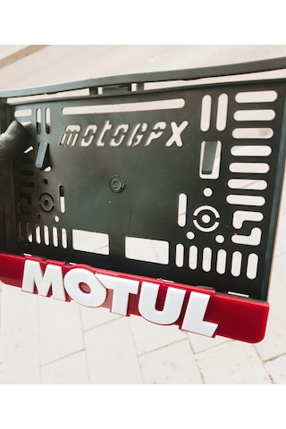 Motor Plakalık Motul Takmatik Pleksi 3d Kabartma Kişiye Özel Lazer Kesim
