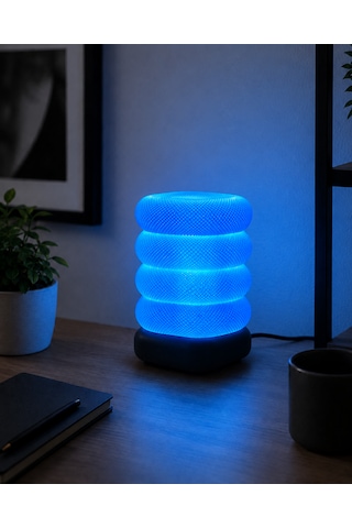 Soft Glow Masa Lambası - Fiş Bağlantılı Lacivert