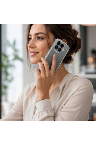 Xiaomi 17t Pro İle Uyumlu Kılıf Şeffaf Kamera Korumalı Esnek Silikon Telefon Kılıfı Kapak