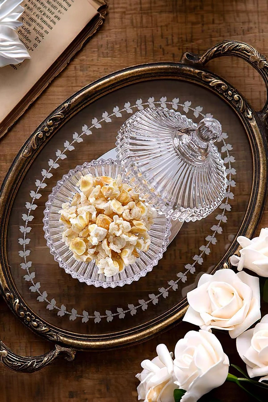 Cam Çizgili Şekerlik 50 Ml Şeffaf