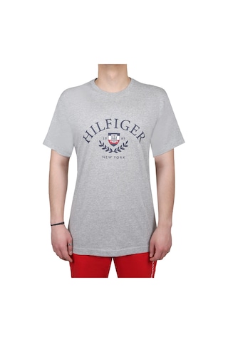 Tommy Hilfiger Tommy Hılfıger Erkek T-shırt 09t4275-004 09t4275-004 Gri