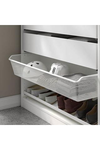 Ikea Komplement Tel Sepet, Beyaz, 100x35 Cm