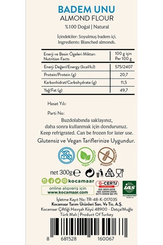 Badem Unu 300 GR.