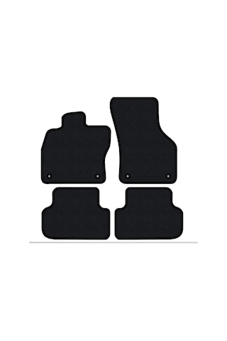 Chevrolet Aveo Sedan 2012-2018 Lüks Halı Paspas Siyah