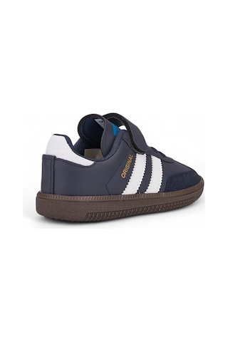Çocuk Günlük Cırtlı Lastikli Sneaker Spor Ayakkabı Okul Ayakkabısı Lacivert