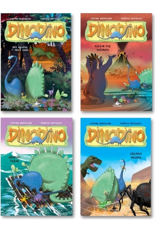 Dino Dino Serisi Takım Set 4 Kitap