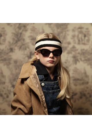 Okkialini Paris Bambina Çocuk Güneş Gözlüğü Siyah 6/10 Yaş Siyah