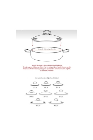 Karaca Diamond 26 Cm. Cam Kapak Ve Kulpla Beraber Set