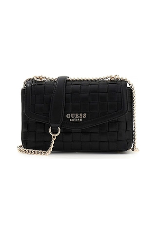 Guess Sandy Dönüştürülebilir Çapraz Askılı Kapaklı Kadın Siyah El Çantası Hwwg8418210-bla Siyah