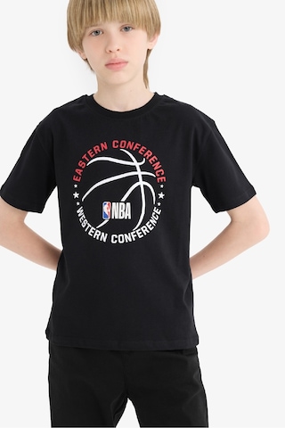 DeFacto Erkek Çocuk NBA Wordmark Bisiklet Yaka Kısa Kollu Tişört E4835A825SMBK81