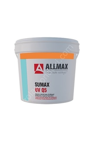 Allmax Sumax Uv Q5 Elastomerik Reçine Esaslı, Uv Dayanımlı,
