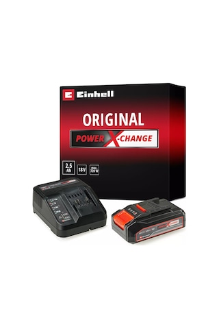 Einhell Set-6 Einhell Te-cd 18/40 Li Akülü Vidalama+einhell 18v 2,5 Ah Pxc Starter Kit, Akü & Şarj Cihazı