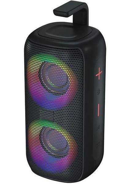 Esmer Bilişim A85 Taşınabilir Rgb Ledli Bluetooth Hoparlör Usb-tf Siyah
