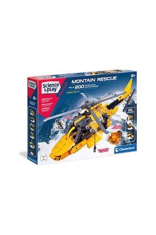 Clementoni Mekanik Laboratuvarı Kurtarma Helikopteri 75063Tr