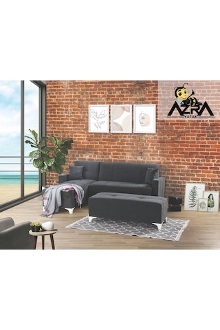 Azra'dan Köşe Koltuk Takımı Sandıklı Tam Ortopedik